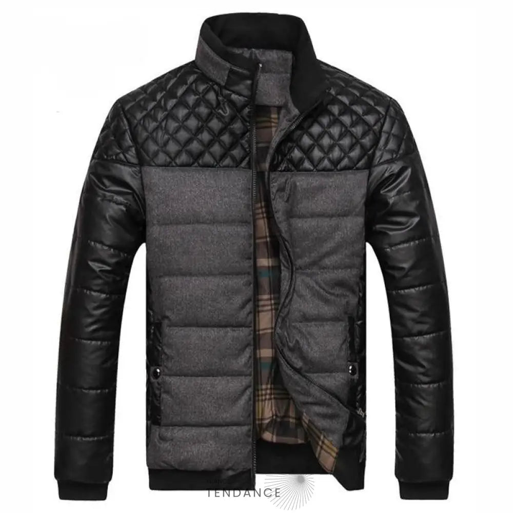 Blouson Rembourré Bicolore | France-Tendance