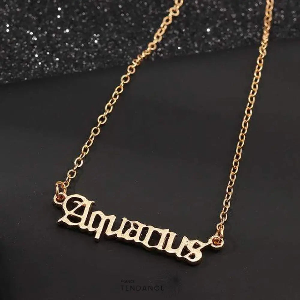 Collier Zodiac Sign | France-Tendance