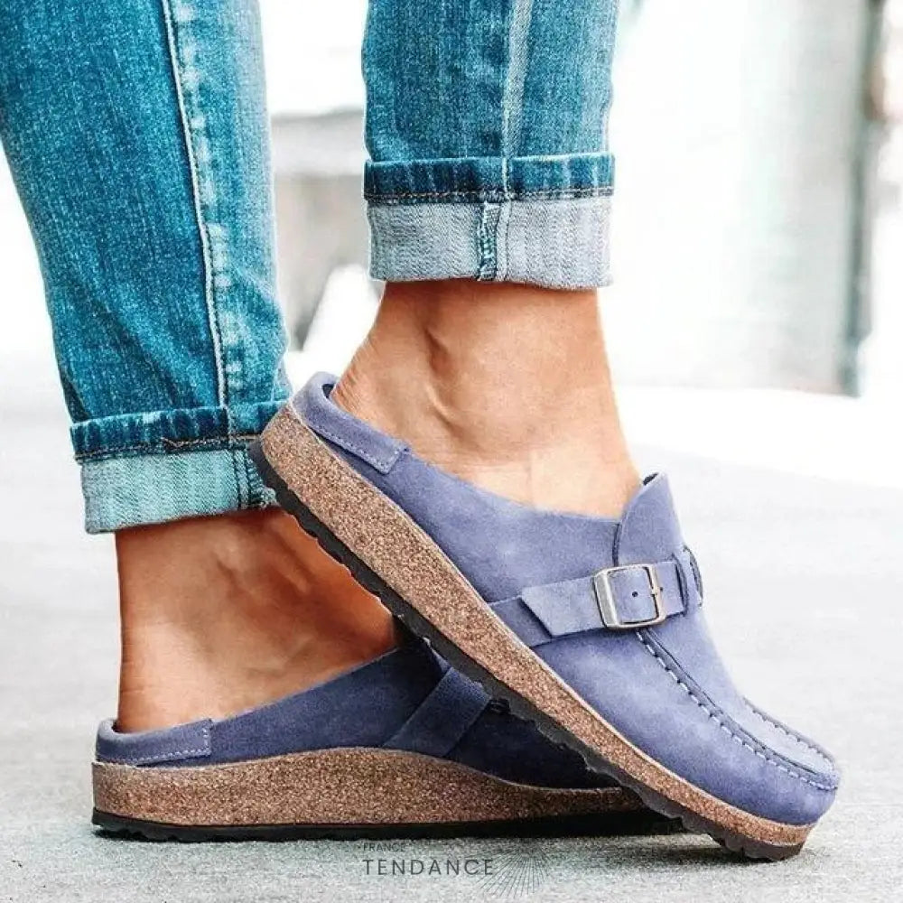 Sandales Plates à Boucles | France-Tendance