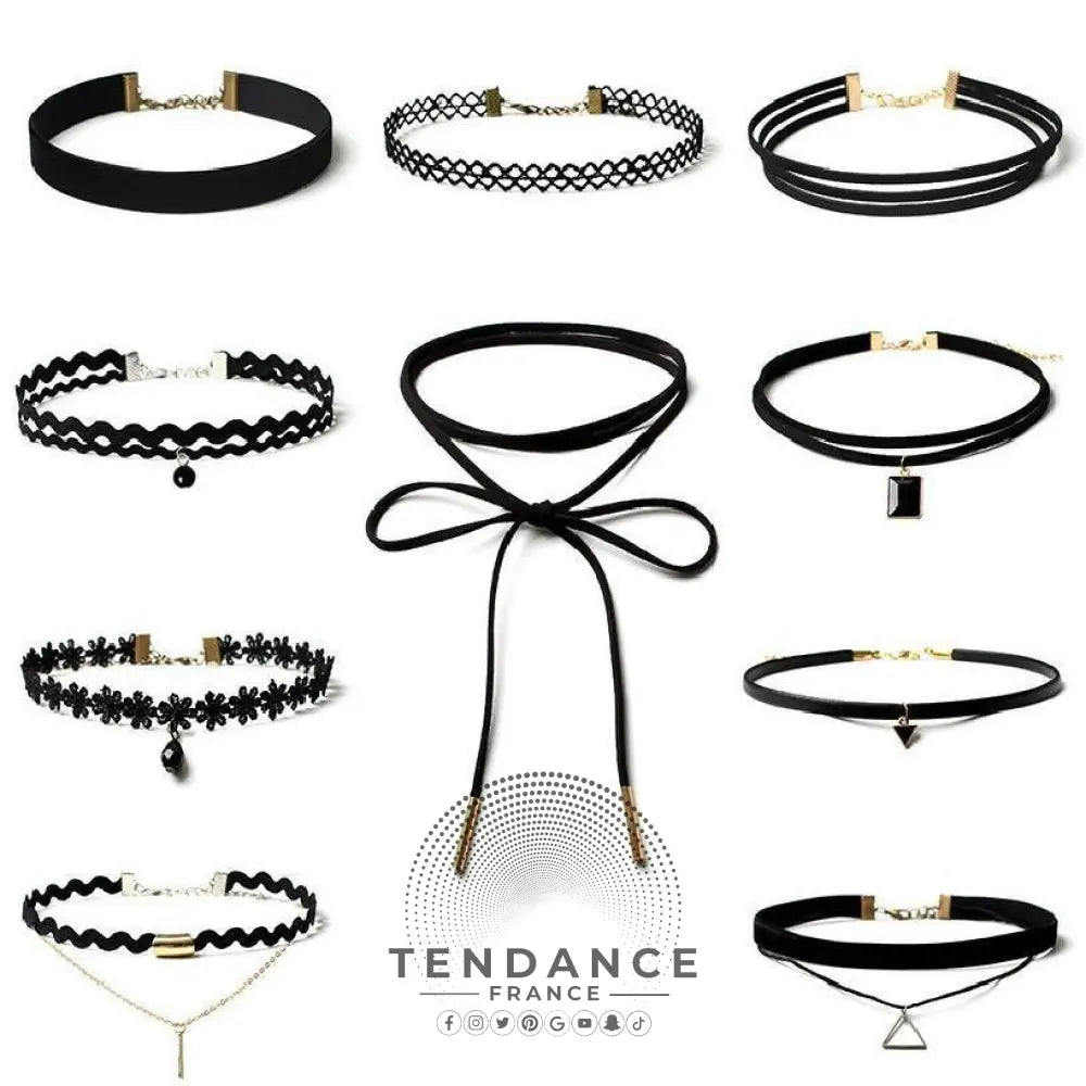 10 Colliers Chokers | France-Tendance
