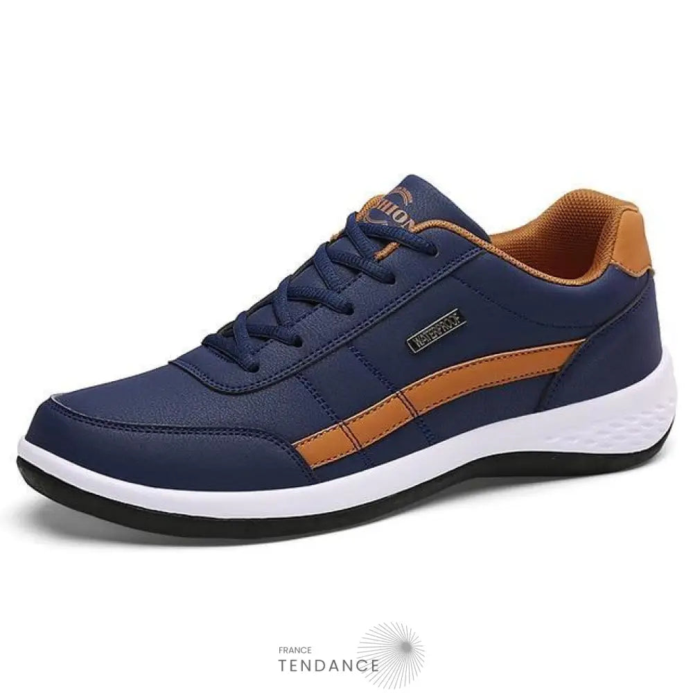 Baskets Respirantes En Cuir | France-Tendance