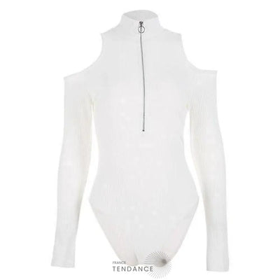 Body Col Roulé Zippé™ | France-Tendance