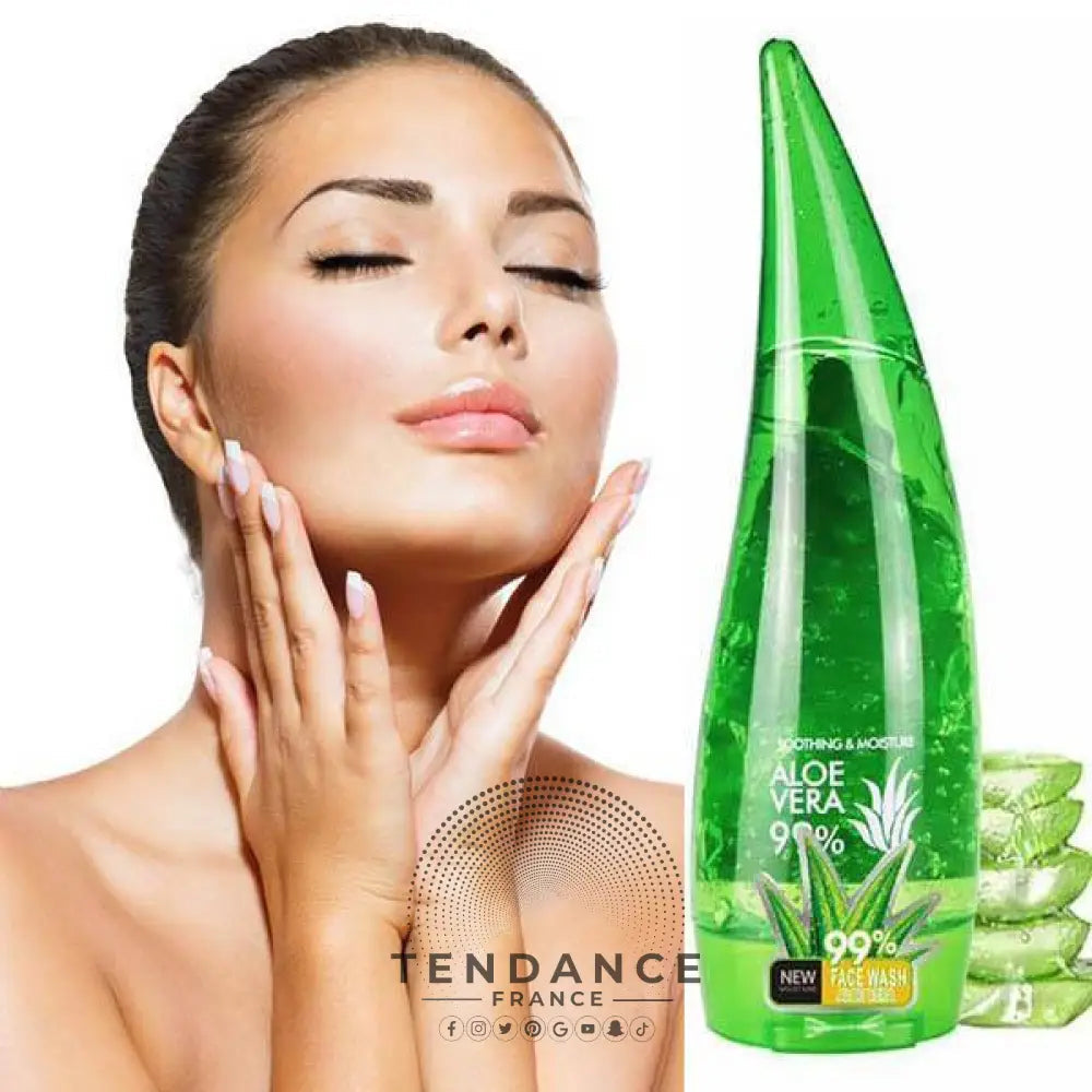 Gel D’aloé Vera | 100% Naturel | France-Tendance