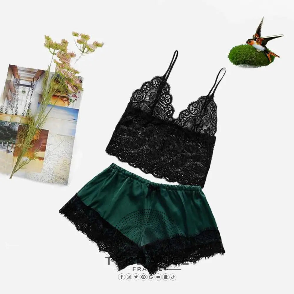 Ensemble Lingerie En Dentelle | France-Tendance