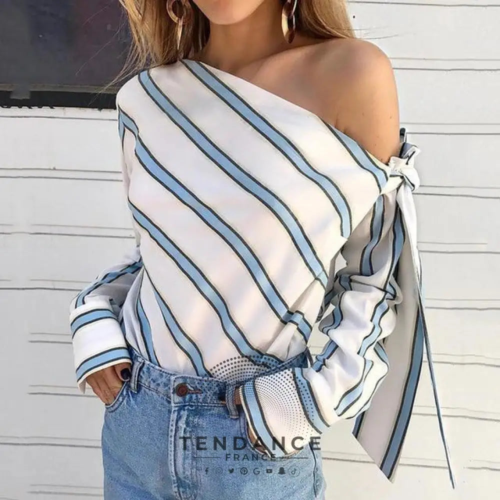 Haut One Shoulder Chic | France-Tendance