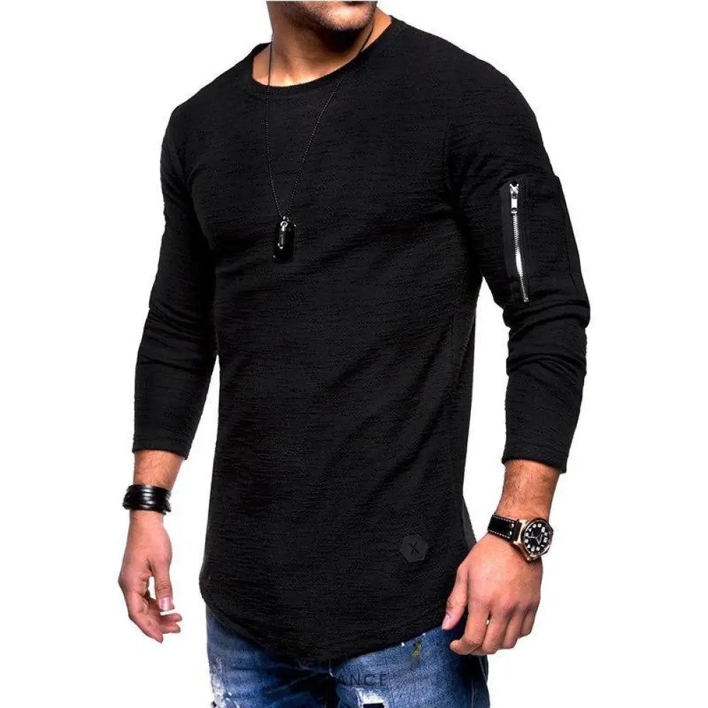 Haut Stylé Manche Zippée | France-Tendance