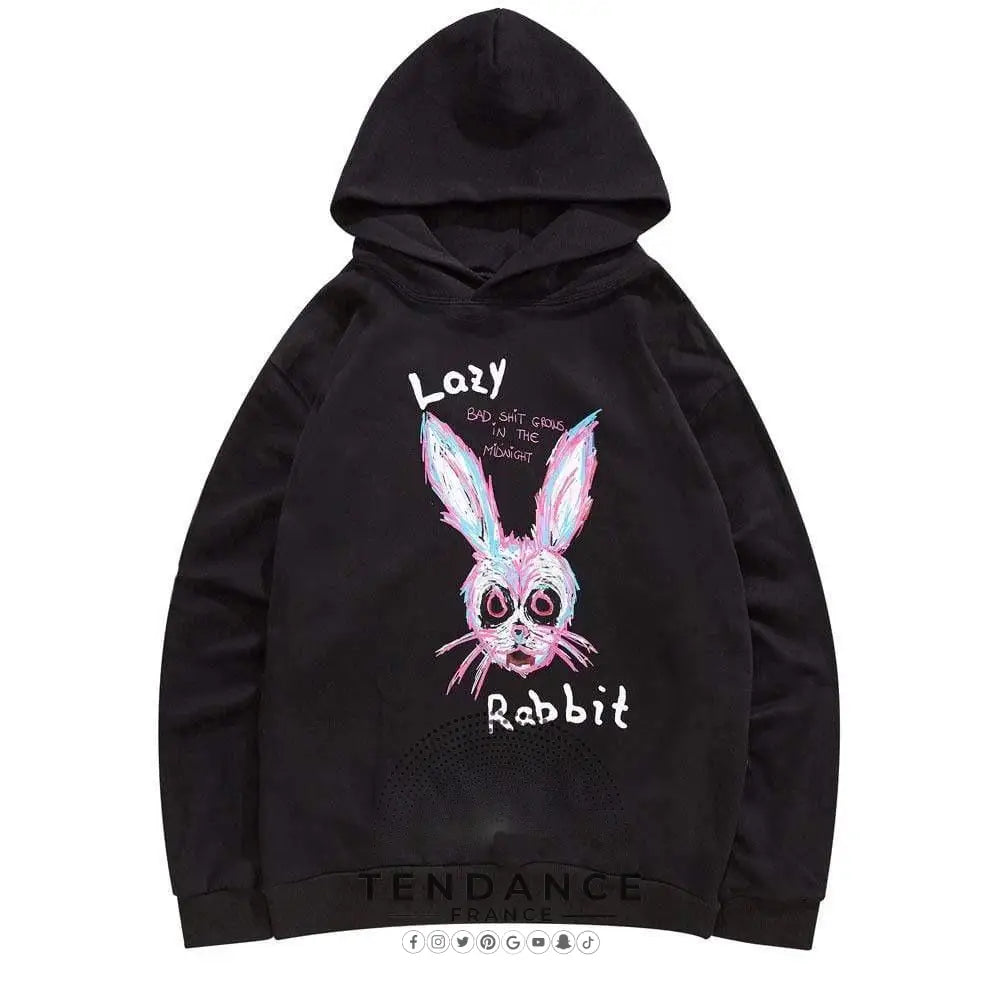 Hoodie Lazy Rabbit | France-Tendance