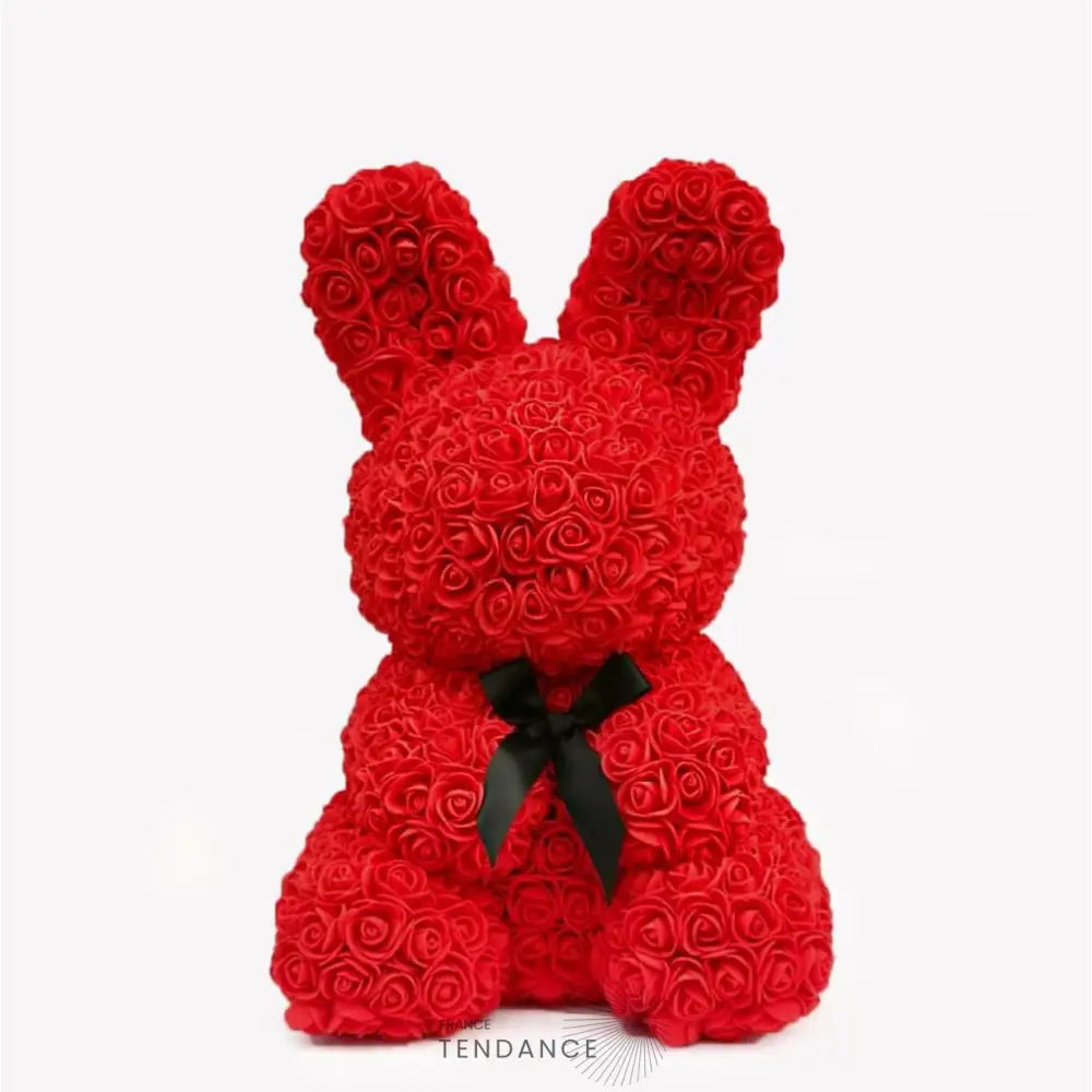 Lapin En Roses Rouge | France-Tendance