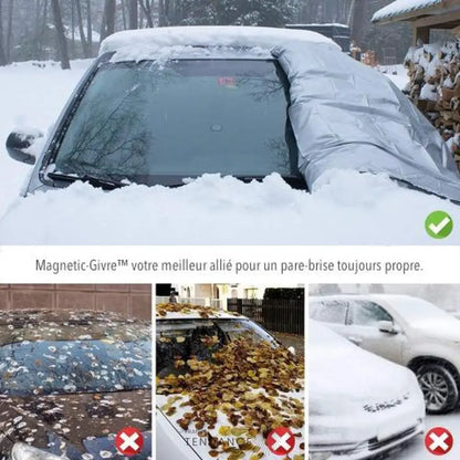 Magnetic-givre™ | Couverture Anti-givre Aimantée 3-en-1 |