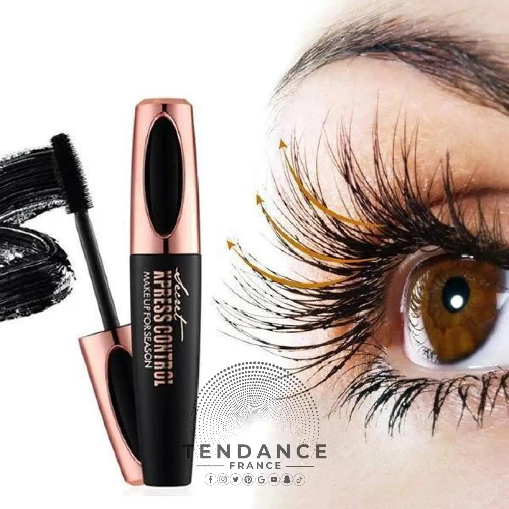 Mascara Pour Cils En Fibre De Soie 4d | France-Tendance