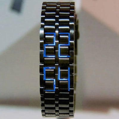 Montre Métallique à Affichage Led | France-Tendance