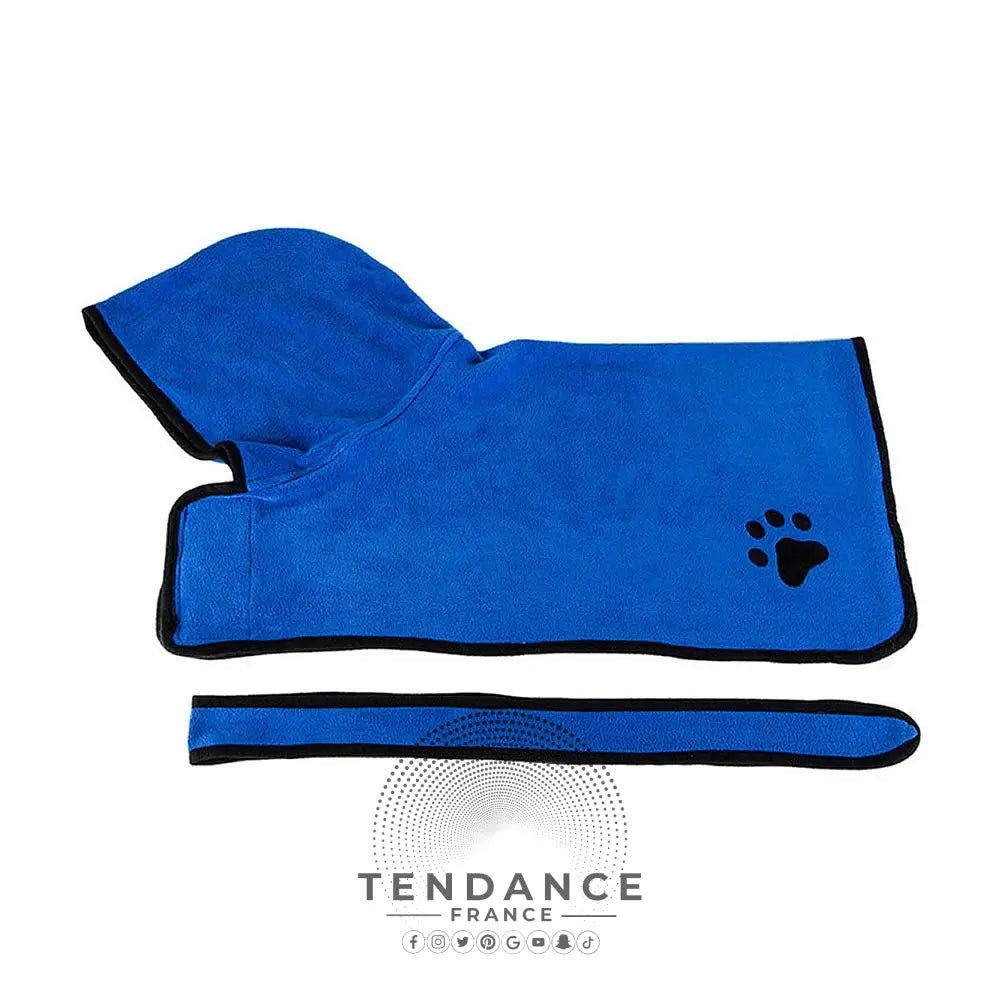 Peignoir Pour Chien En Microfibres | France-Tendance