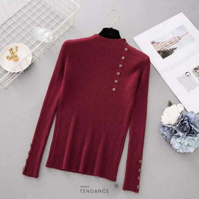 Petit Pull à Boutons | France-Tendance
