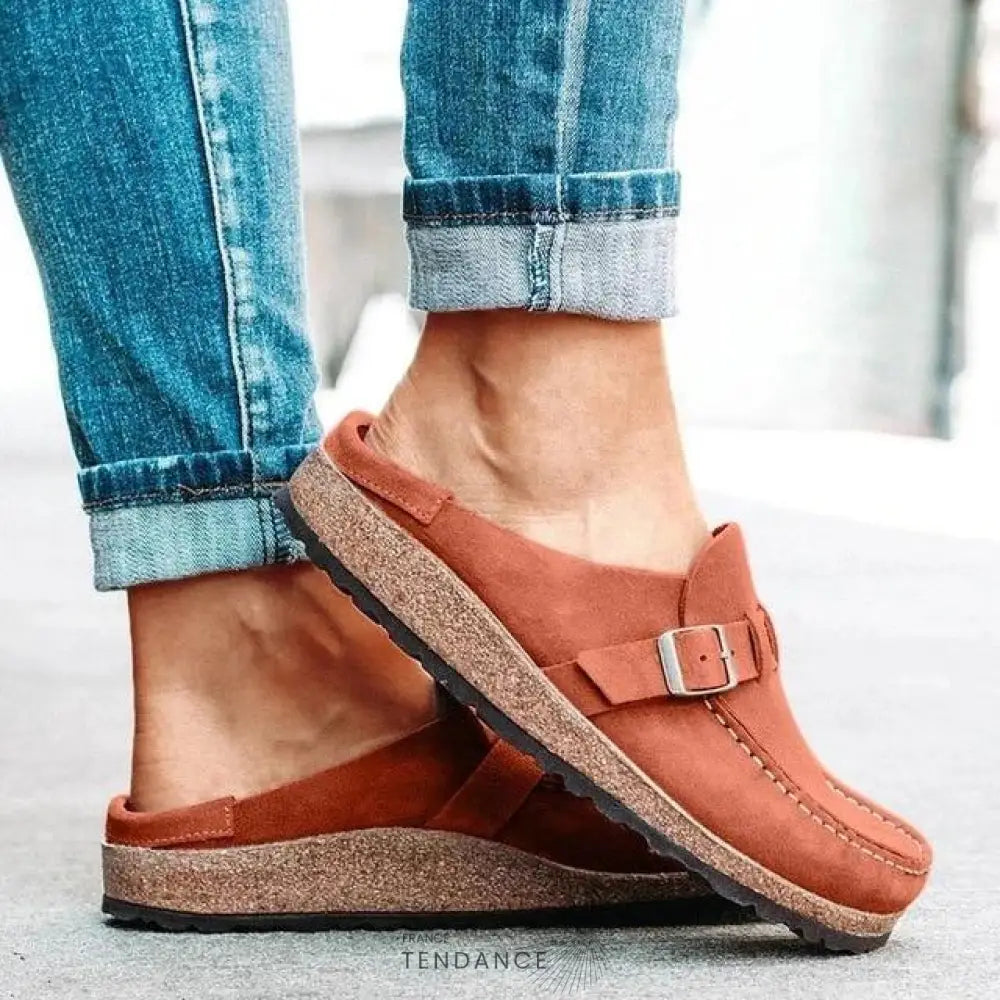 Sandales Plates à Boucles | France-Tendance