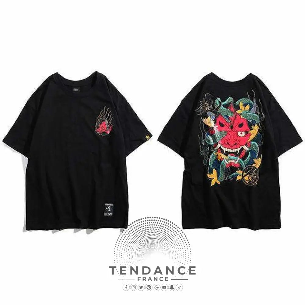 T-shirt Imprimé Lizard | France-Tendance