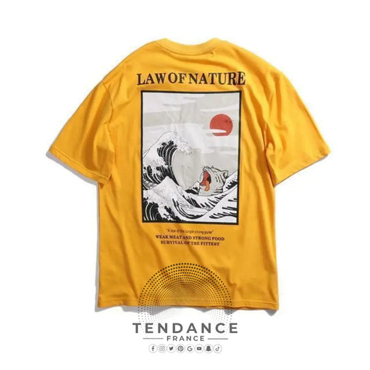 T-shirt Law Of Nature™ | France-Tendance