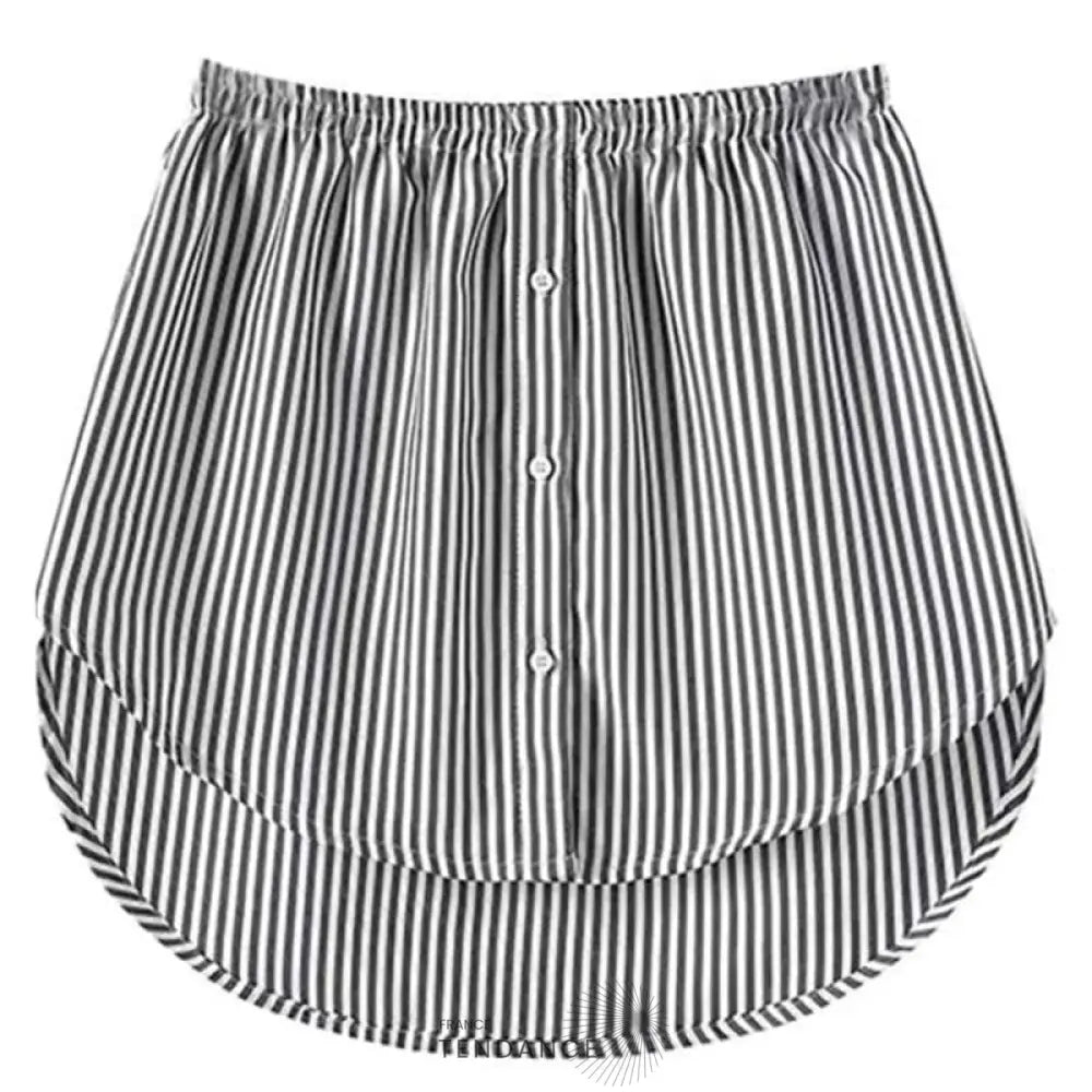 SKIRV™ | Jupe Bas-de-Chemise Tendance Outfit |