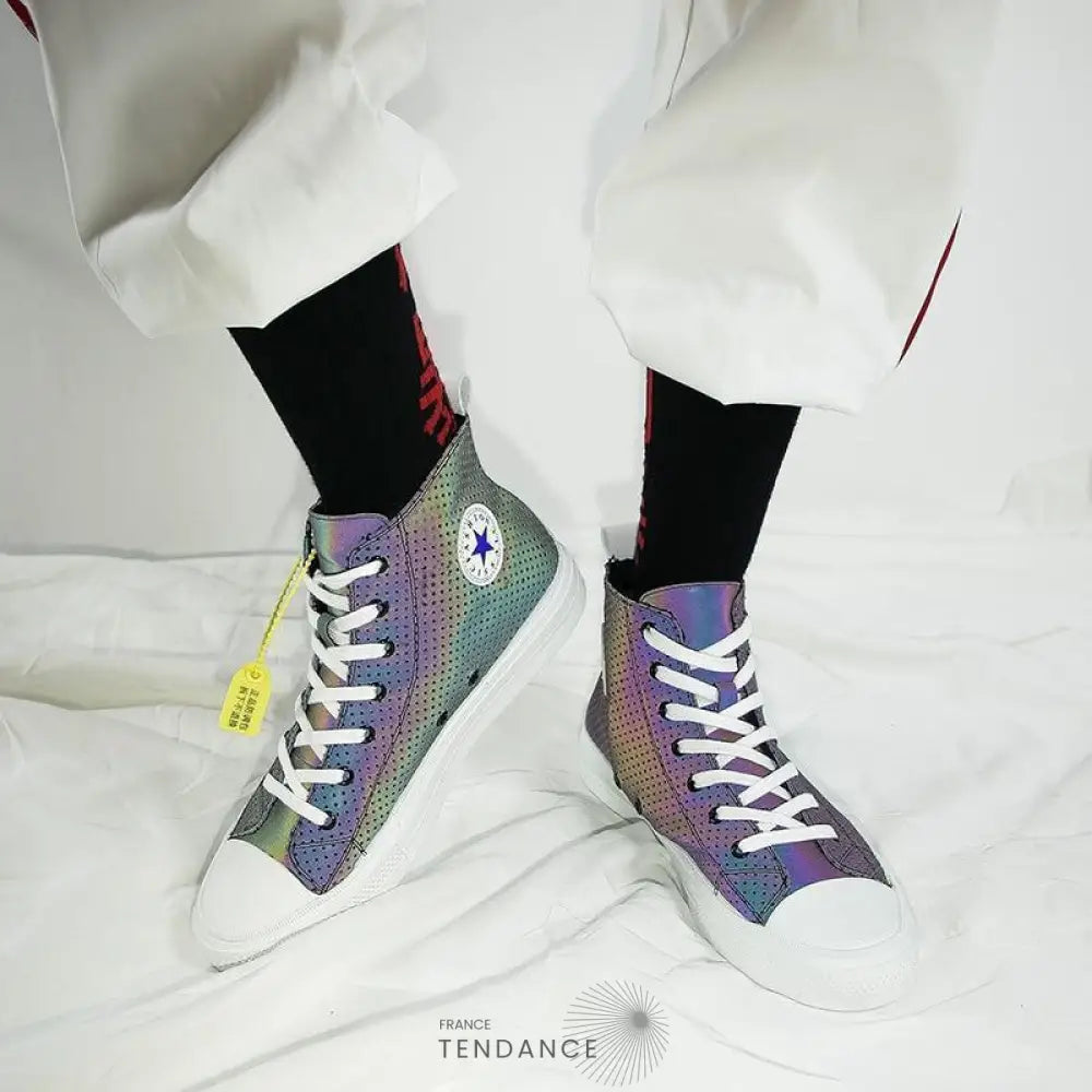 Sneakers Urban Laser (multicolore Arc-en-ciel) Réfléchissant