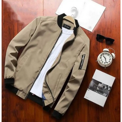 Veste Bomber Zippée | France-Tendance